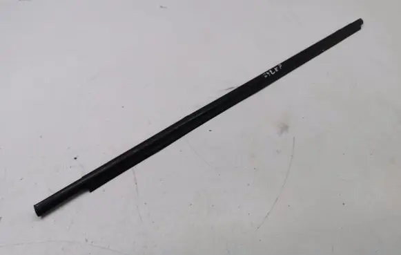 Front door glass trim molding