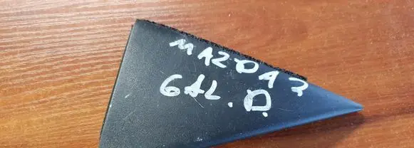 Mazda 2 Rear door glass trim molding D65150M31