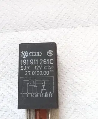 Volkswagen Golf IV Glow plug pre-heat relay 191911261C 27010000 5085873086
