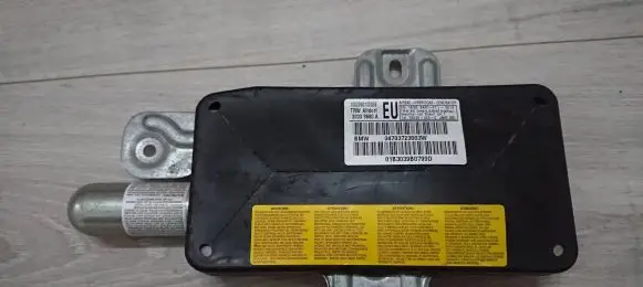 Front door airbag