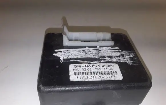 Opel Zafira B Other control units/modules 09268999
