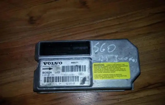 Volvo S60 Airbag control unit/module 0285001254 8645271