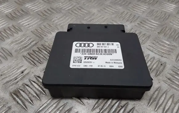 Audi A4 S4 B8 8K Hand brake control module 8K0907801M 8K0907801J