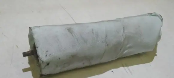 Front door airbag