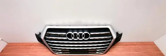 Audi Q7 4M Front bumper upper radiator grill 4M0853651F 4M0853037C 4M0853169B
