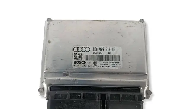 Audi A4 S4 B7 8E 8H Engine control unit/module 8E0909518AQ 1039S07447 0261208524
