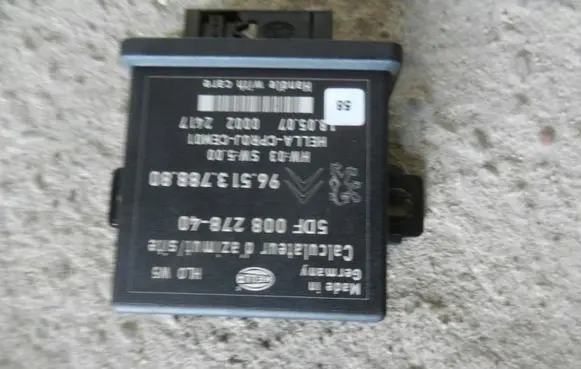 Peugeot 407 Other control units/modules 5DF00827840