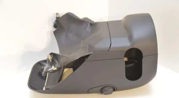 Steering wheel column trim