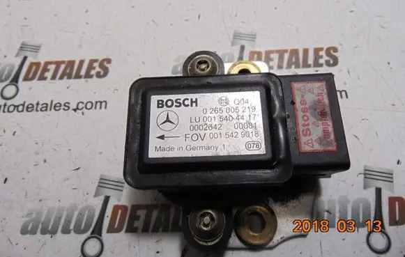 Mercedes-Benz A W168 ESP acceleration yaw rate sensor A0265005219