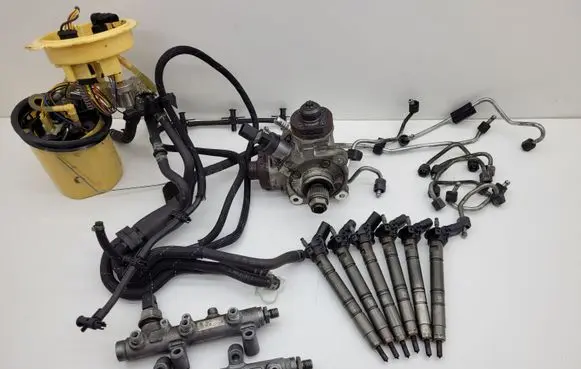 Audi A7 S7 4G Fuel injection system set 059130277CD 059130755BG 0445010642
