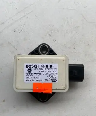 Audi A5 8T 8F ESP acceleration yaw rate sensor 8K0907637C 0265005738 7043976