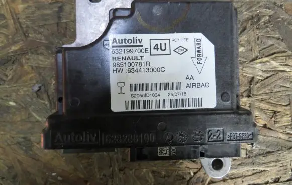 Renault Kadjar Airbag control unit/module 985100781R