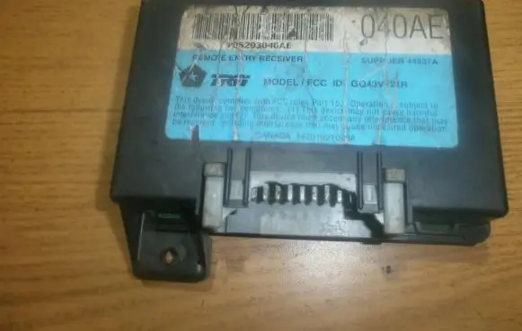 Chrysler Neon II Other control units/modules p05293040ae