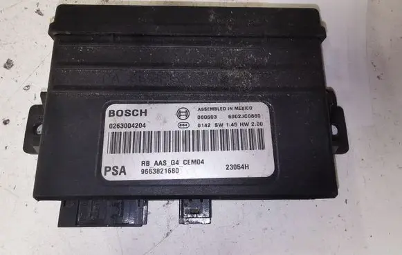 Citroen C5 Parking PDC control unit/module 9663821680 0263004204 6002JC0860