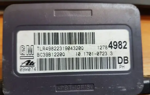 Opel Insignia A Other control units/modules 12784982