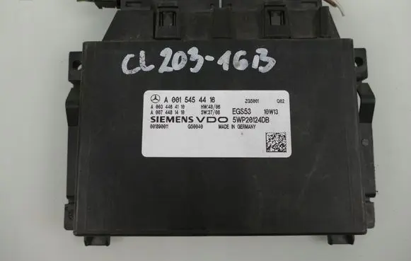 Mercedes-Benz CLC CL203 Gearbox control unit/module A0015454416