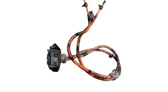Mitsubishi i-MiEV Electric car charge socket 