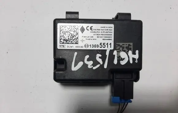 Opel Astra K Door central lock control unit/module 13595511