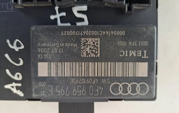 Audi A6 S6 C7 4G Door control unit/module 4F0959795E 0033TFK0001 4F0910795E