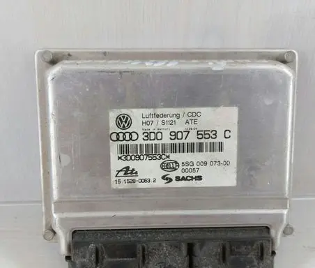 Volkswagen Phaeton Air suspension control unit module (rear) 3D0907553C