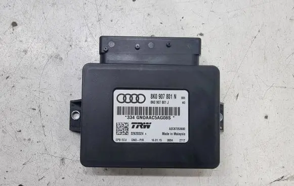 Audi A5 Sportback 8TA Hand brake control module 8K0907801J 32620324A 8K0907801N