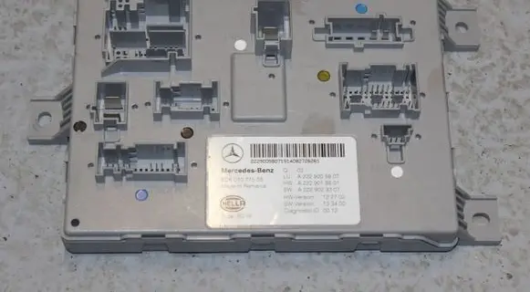 Mercedes-Benz S W222 SAM control unit A2229005807 A2229018801 A2229023307