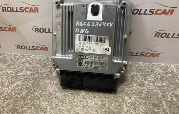 Audi A6 S6 C6 4F Engine control unit/module 4F0907401B 4F2910402C 0281013178