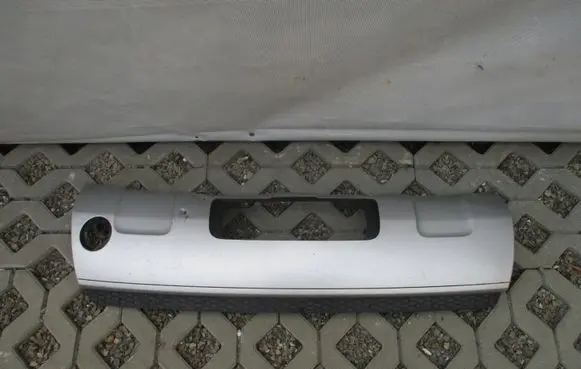 Rear bumper lower part trim