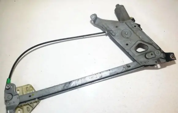 Sliding door window regulator with motor