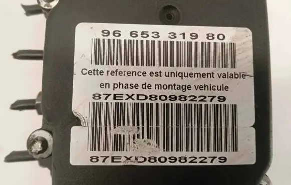 Peugeot 308 ABS Pump 9665331980 87EXD00982279 87EXB00982279