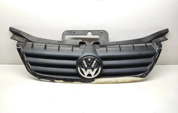 Volkswagen Touran I Front bumper upper radiator grill 1T0853651