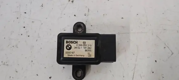 BMW 5 E60 E61 ESP acceleration yaw rate sensor 0265005215 34521165292 0000187