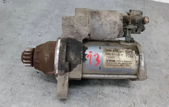 Skoda Citigo Starter motor 02M911021H