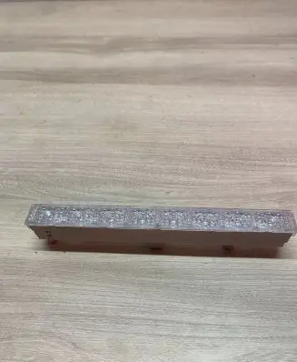 Trunk door license plate light bar