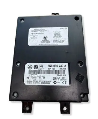 Volkswagen Golf VI Bluetooth control unit module 5K0035730A 10002270030