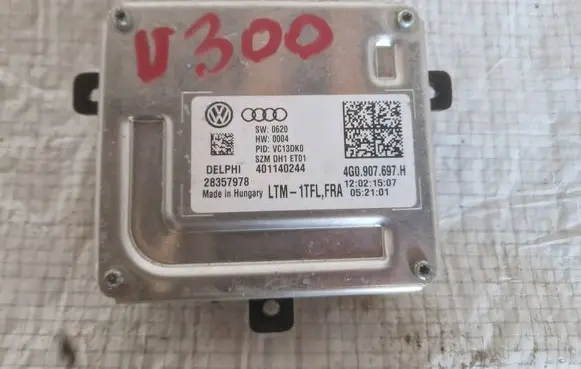 Volkswagen PASSAT B8 Headlight ballast module Xenon 4G0907697H