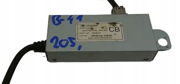 Chevrolet Captiva Sound amplifier 96628318
