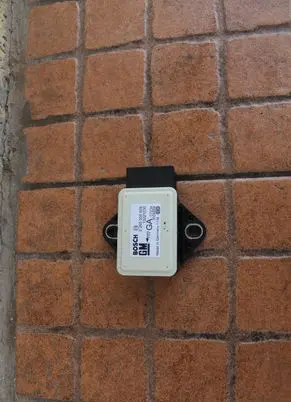 Opel Meriva A ESP acceleration yaw rate sensor 0265005608