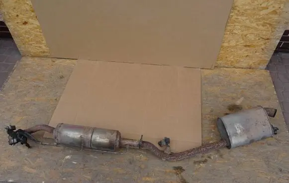 Peugeot Expert Catalyst/FAP/DPF particulate filter PSAF024