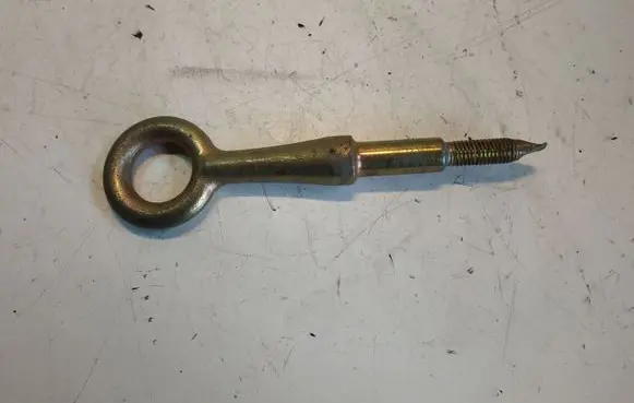 Towing hook eye