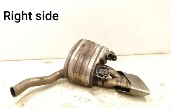 Porsche Panamera (971) Rear muffler/silencer tail pipe 