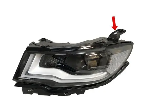 Jeep Compass Headlight/headlamp 55112819AC Replacement Taiwan