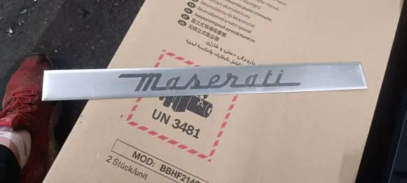 Maserati Ghibli Front sill trim cover