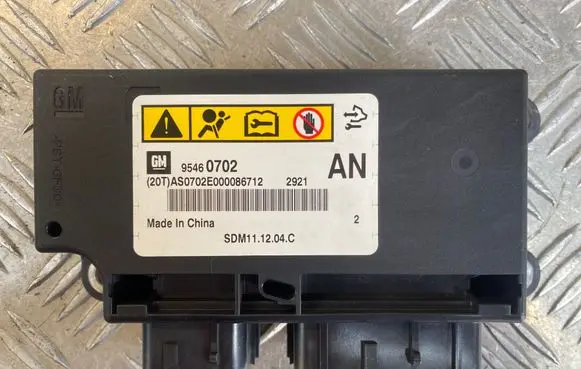 Chevrolet Captiva Airbag control unit/module 95460702 SDM111204C AS0702E000086712