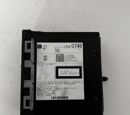 Opel Insignia A CD/DVD changer 13590746 1130006220B101