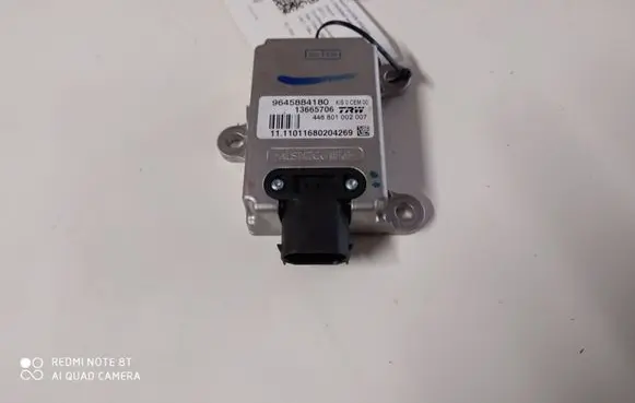 Peugeot 407 ESP acceleration yaw rate sensor 9645884180 13665706