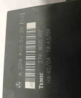 Mercedes-Benz CLK A209 C209 Central body control module A2098205226