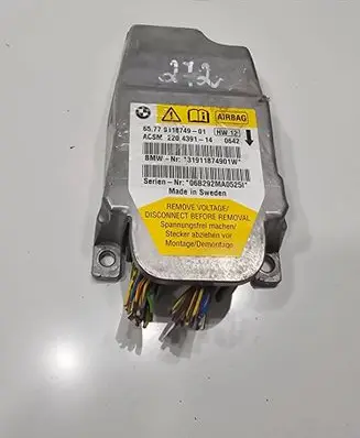 BMW 5 E60 E61 Airbag control unit/module 31911874901W 9118749 220439114