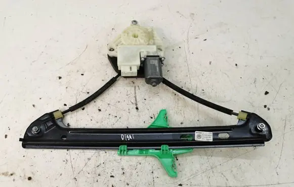 Volkswagen Golf VII Rear door window regulator with motor 5G4839462C C03536103
