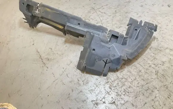 Peugeot Expert Intercooler air guide/duct channel 9808276880 9808780080 9812134080
